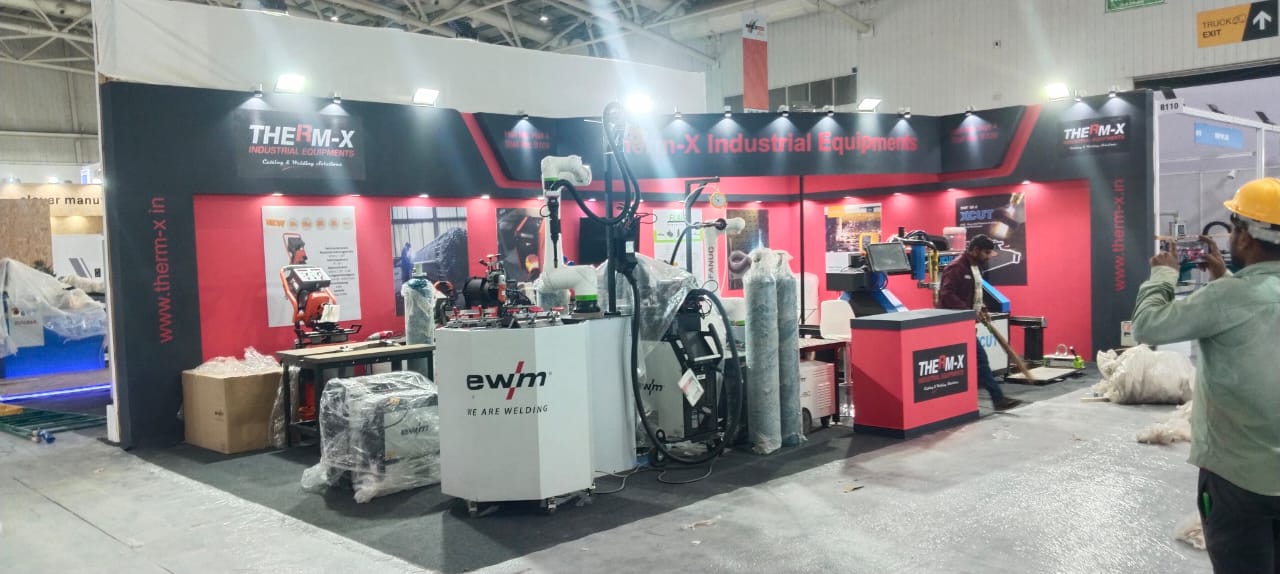 Therm-X Industrial Equipment Stall by Exora Ambiance